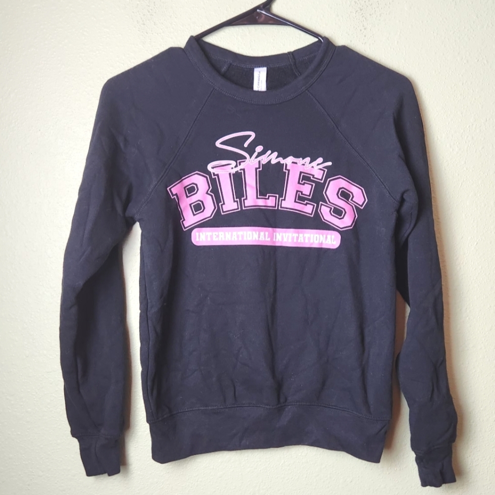 Simone Biles Invitational Sweatshirt Girls Medoum